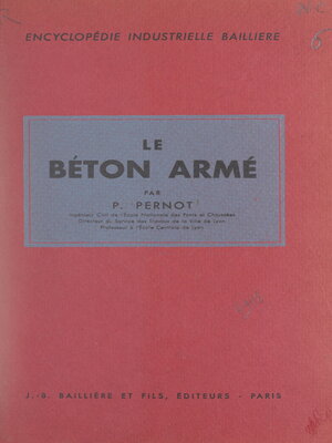 cover image of Le béton armé